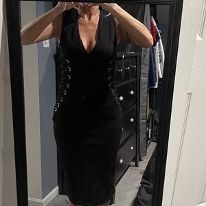 Honeybum Black dress. Size small. Brand new!! # 156